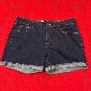 Old Navy The Sweetheart Jean Short Dark wash 12 Reg 12 standard